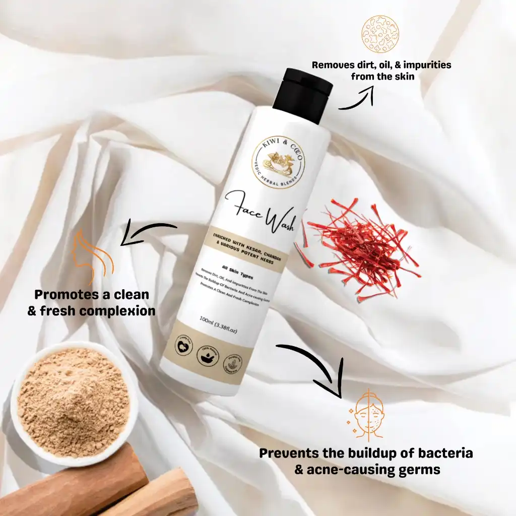 Sandalwood & Kesar Face Wash | All Skin Types thumbnail 2